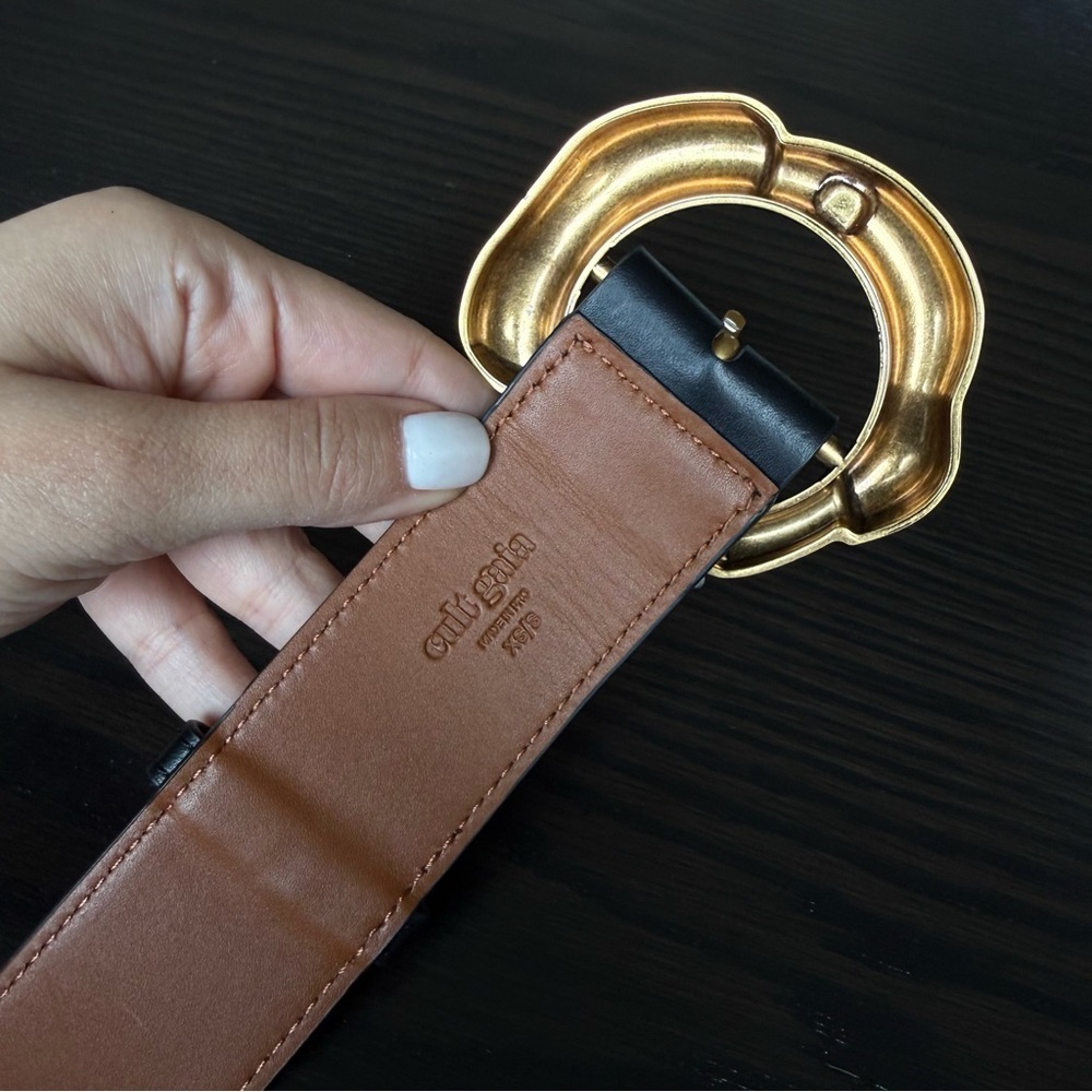 NWT Cult Gaia Women's Meerah Women's Leather Belt Size XS/Small - Picture 9 of 9